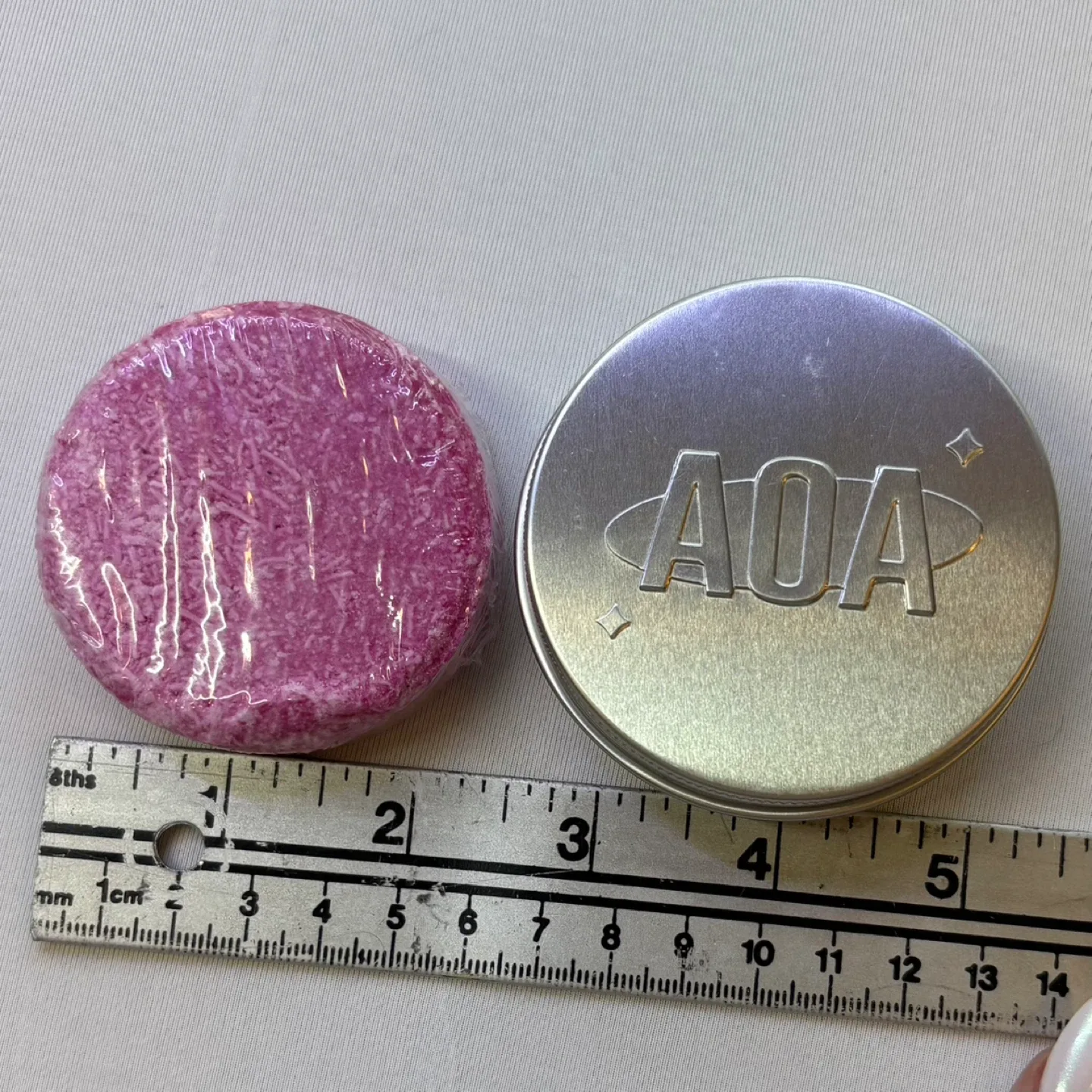 AOA Argan Oil Brush Soap with Metal Tin plus Extra Soap Refill image indicator(4)