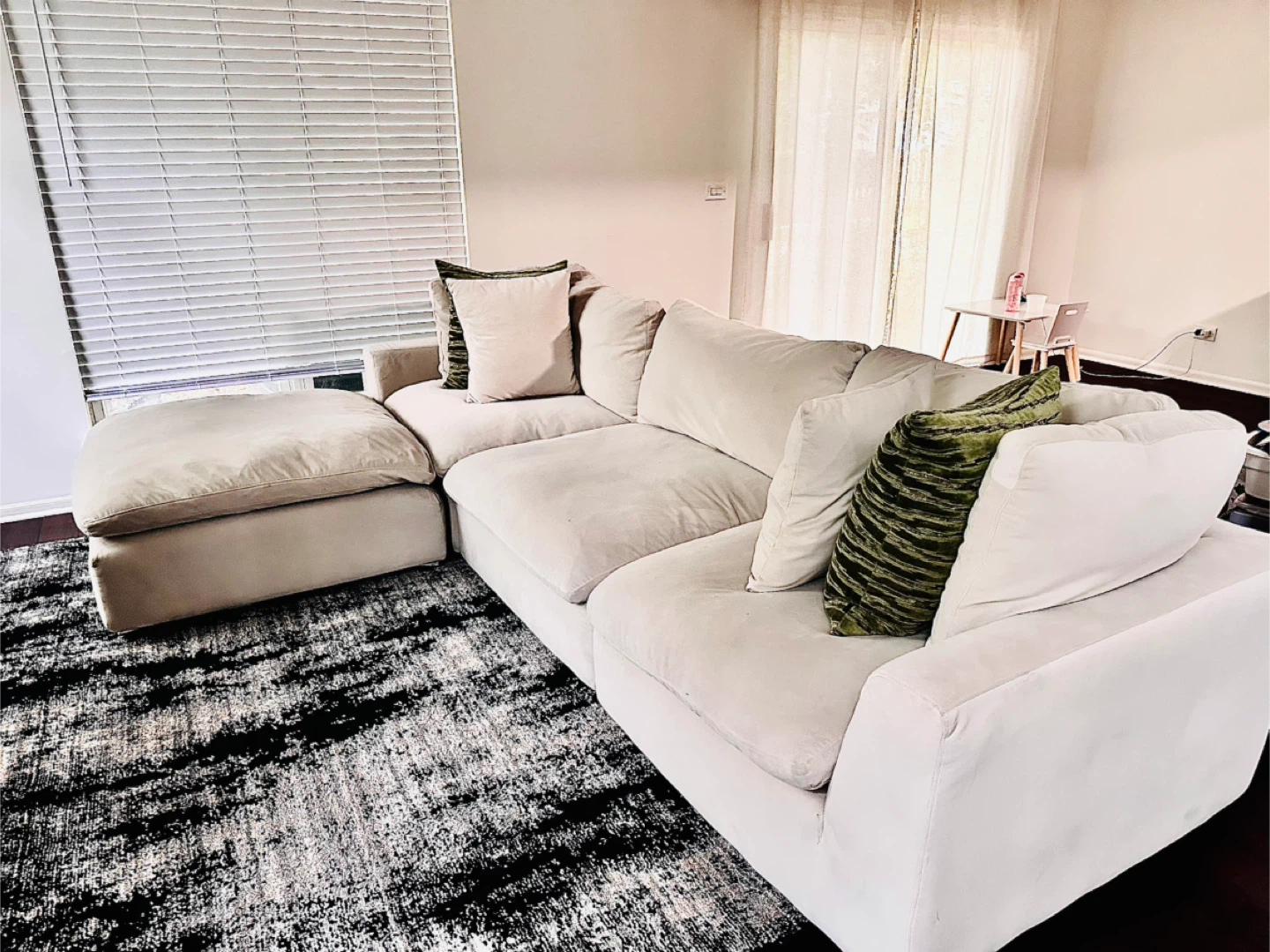 Beige Sectional Sofa