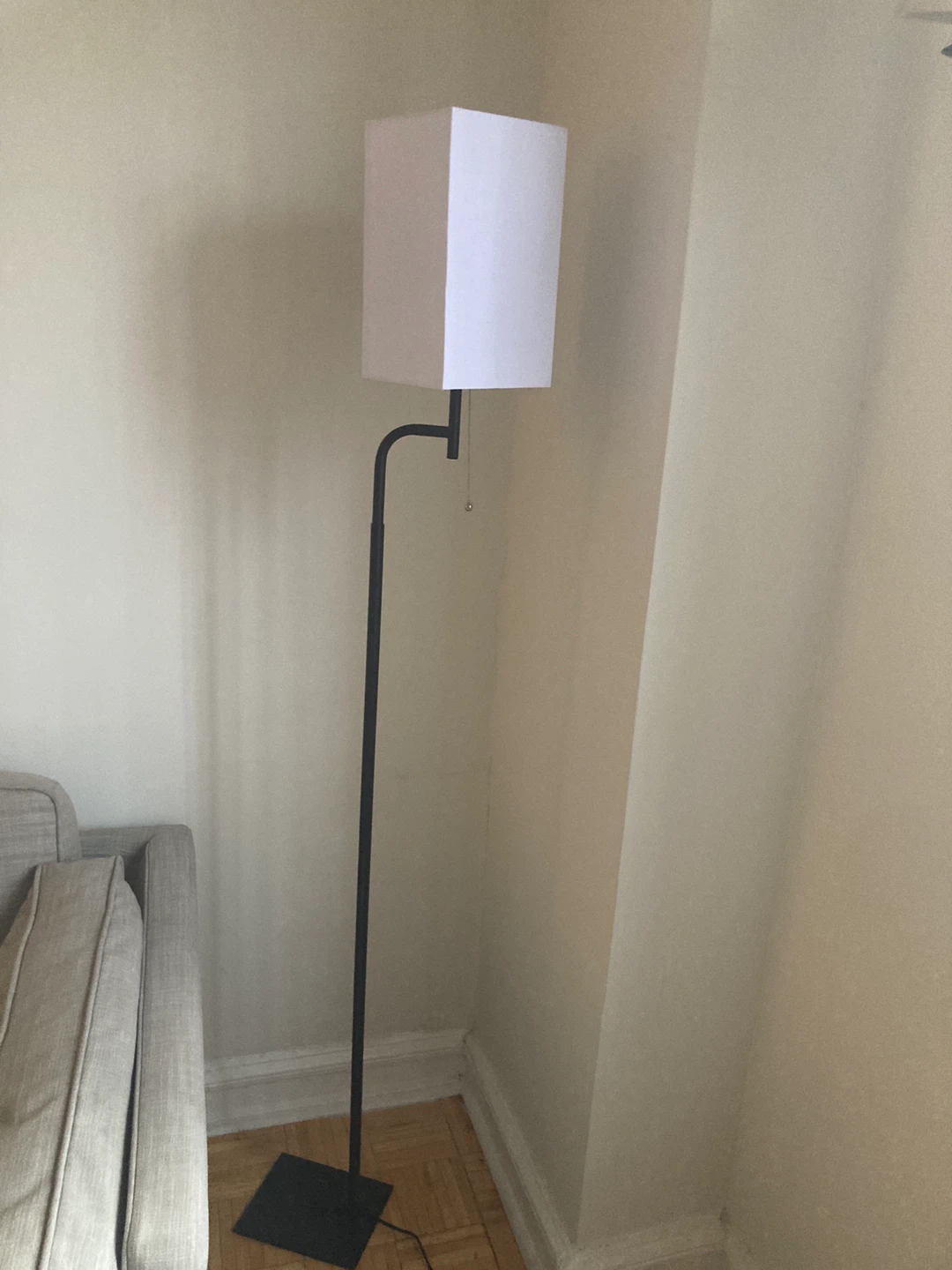 Floor Lamp with Square Shade - photo 2