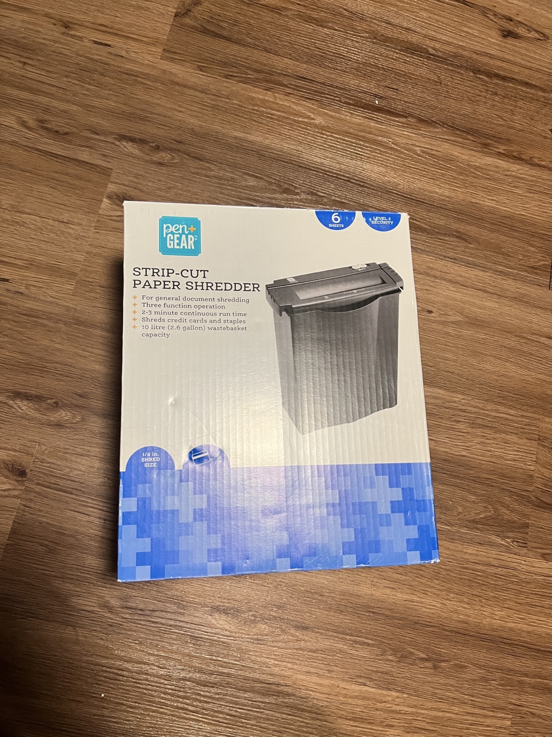 Pen+Gear Strip-Cut Paper Shredder