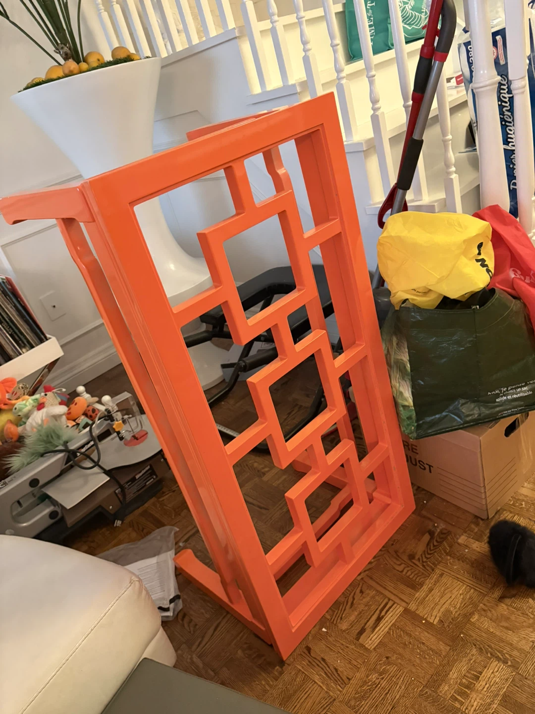 Orange mcm inspired coffee table