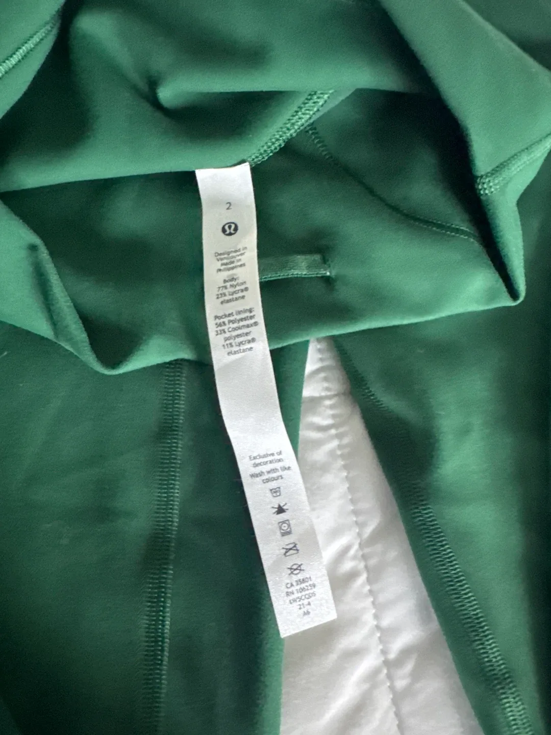 Lululemon Align Leggings - Size 2 - Green image indicator(2)