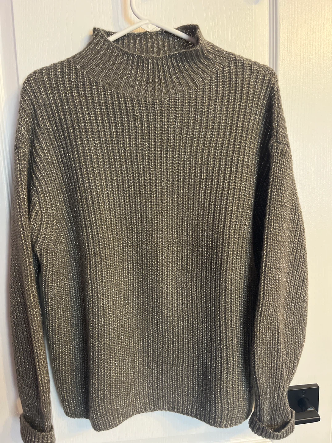 Cleo Grey Knit Sweater - Size M