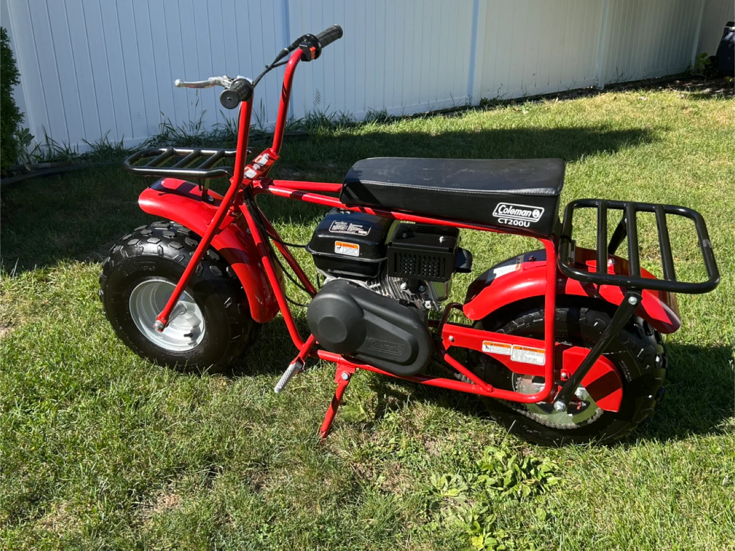 Coleman mini bike
