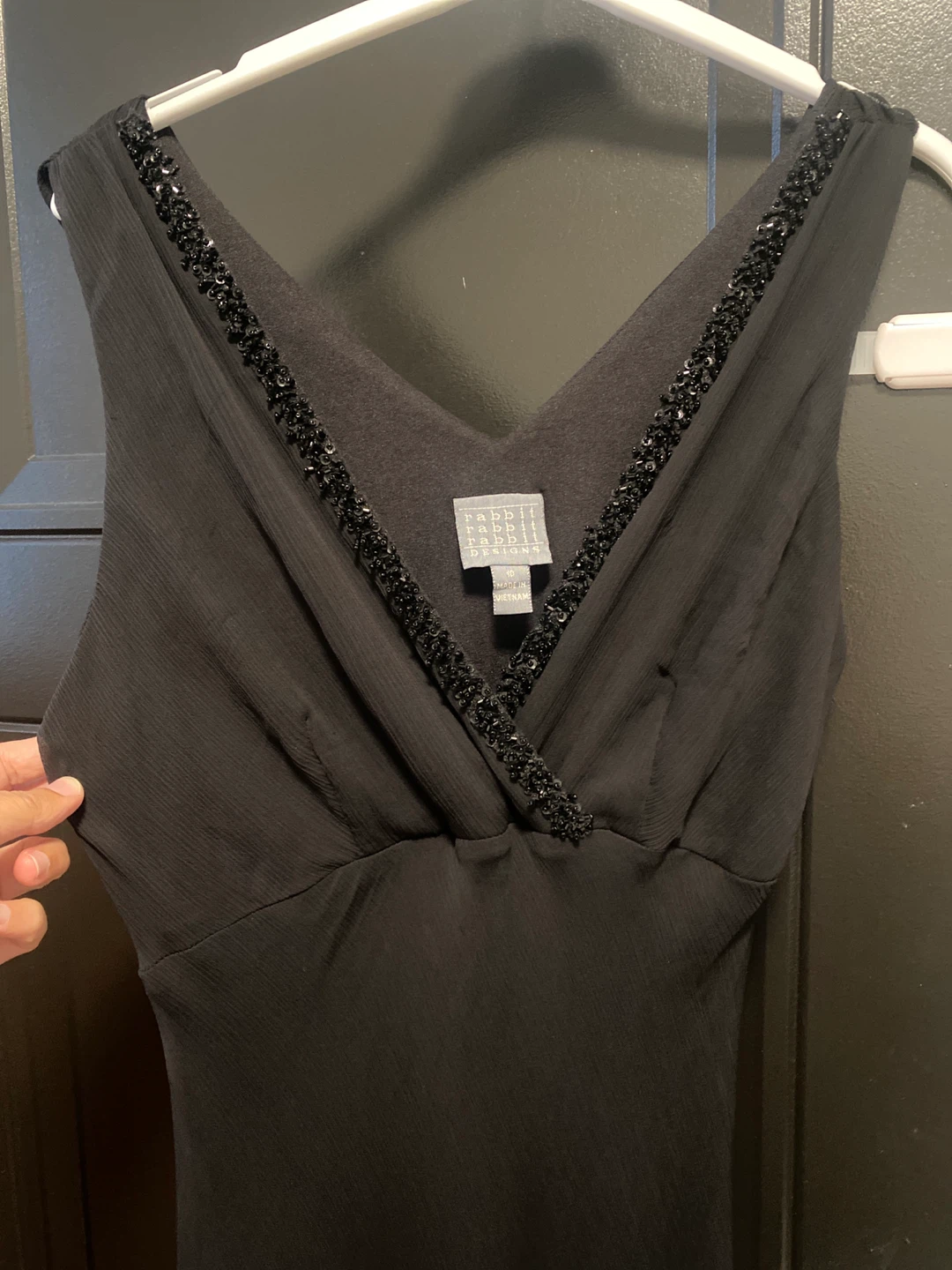 Rabbit Designs Black Dress Size 10