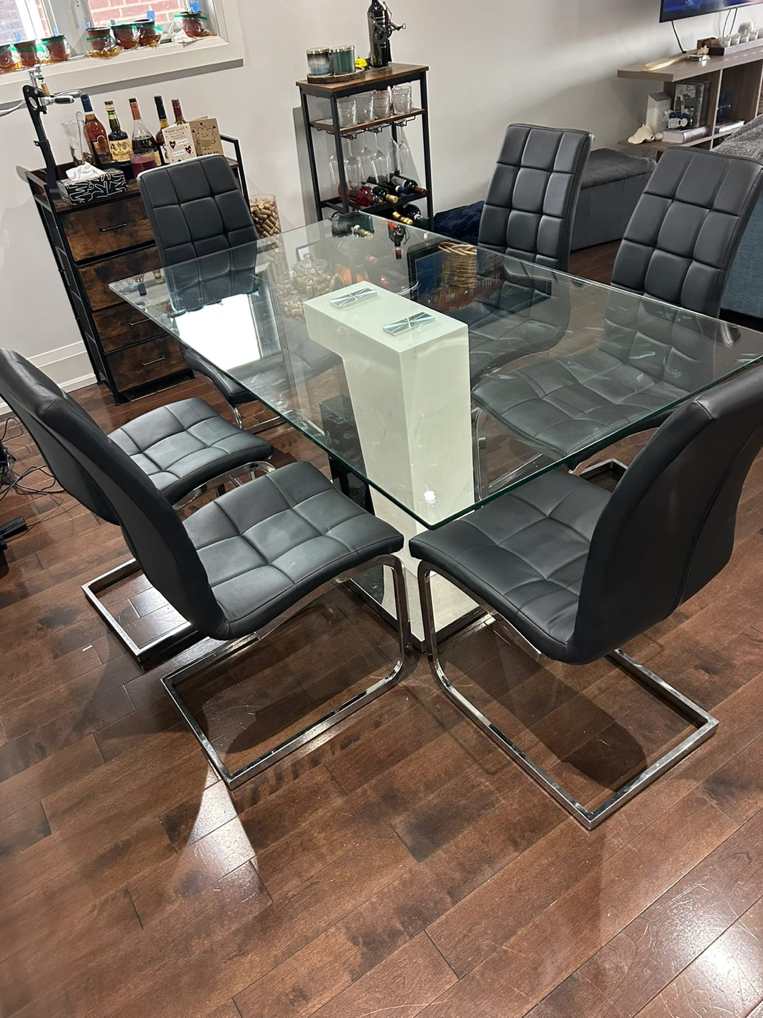 Modern Dining table and chairs - photo 2