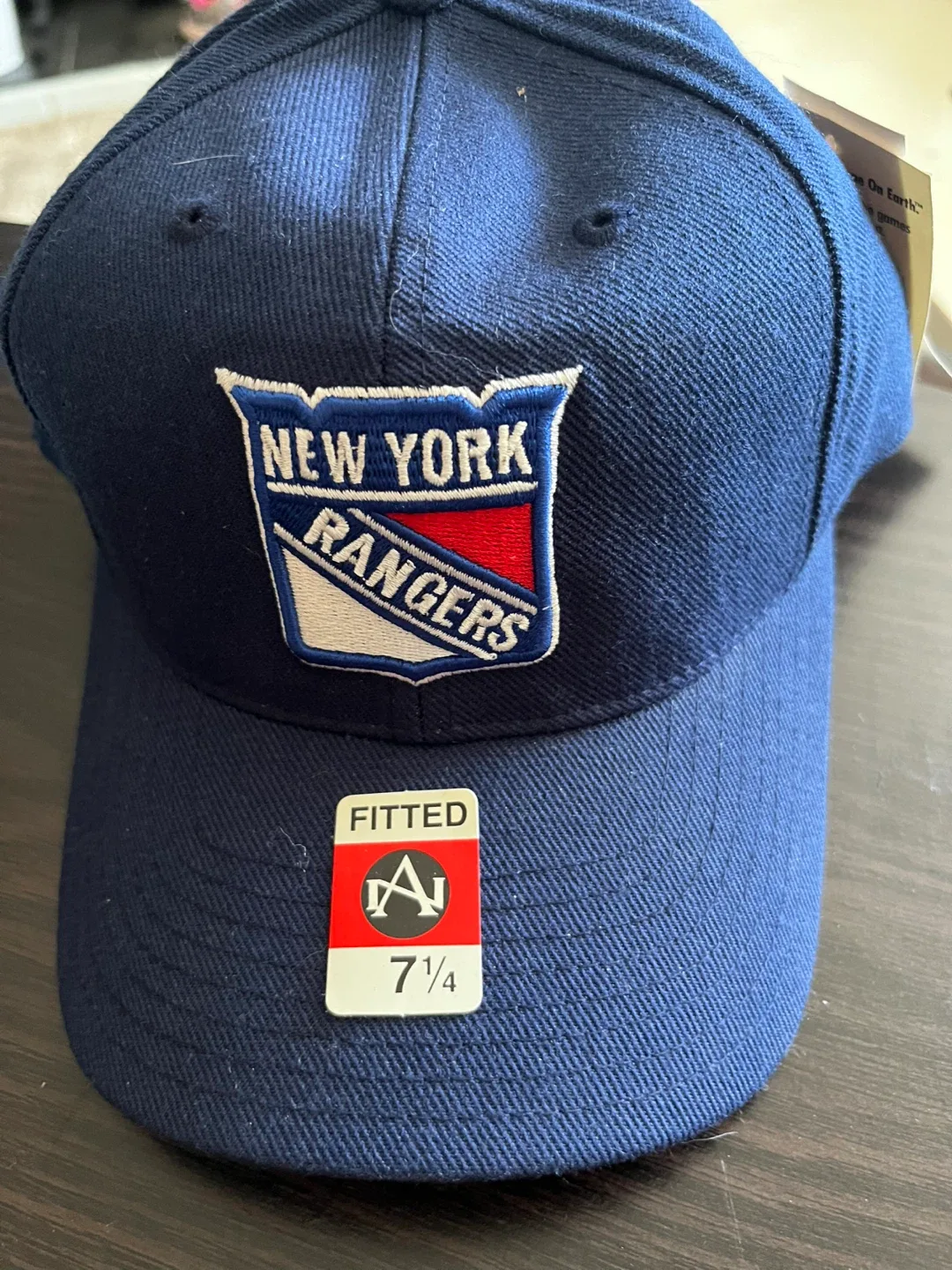 New York Rangers Fitted Hat - Size 7 1/4 thumbnail