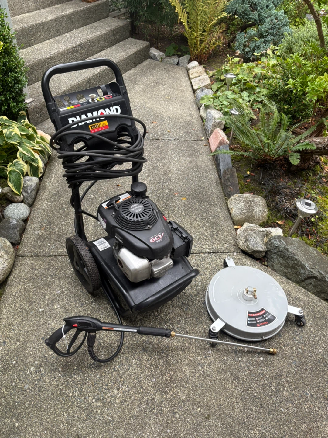 Diamond 2800 PSI Gas Pressure Washer