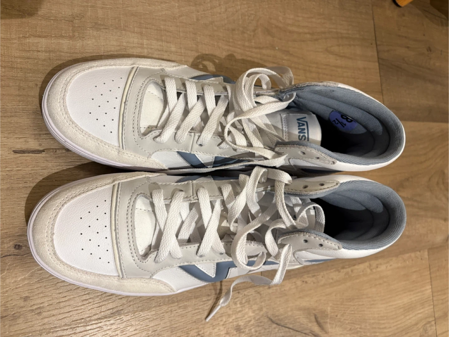 Vans Serio Lowland Mid ComfyCush (White/Blue) - photo 3
