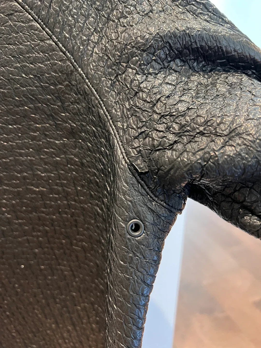 Theory 38 Black Textured Sweatshirt - Size P/TP image indicator(5)