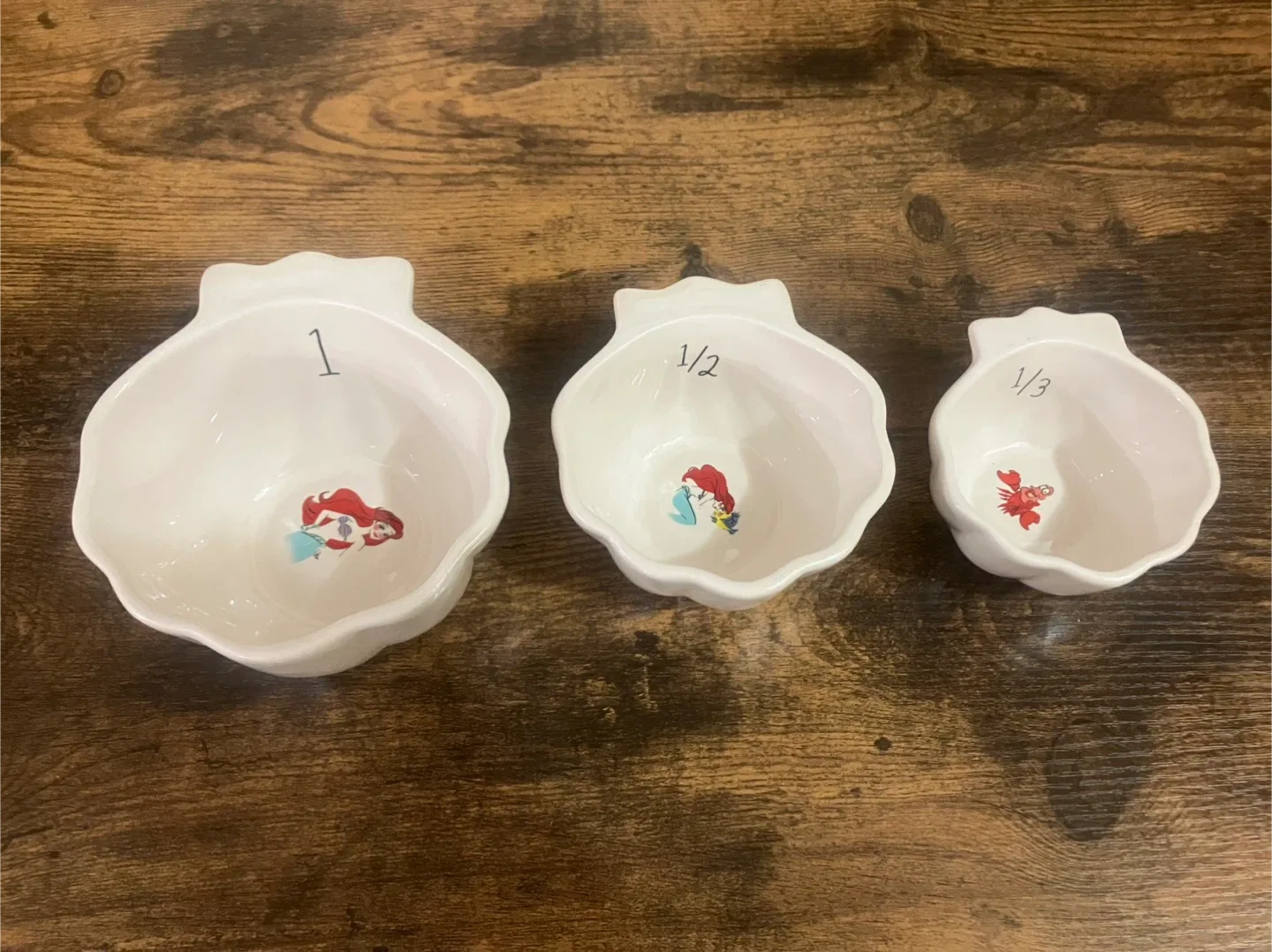 Rae Dunn Disney Princess Measuring Cups image indicator(6)