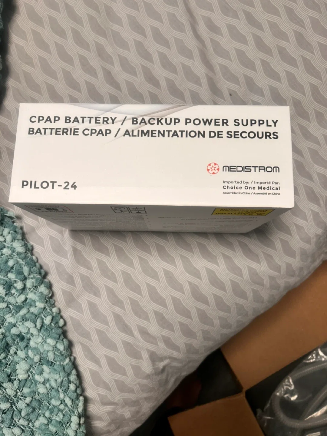 Medistrom Pilot-24 CPAP Battery Backup and car charger image indicator(3)