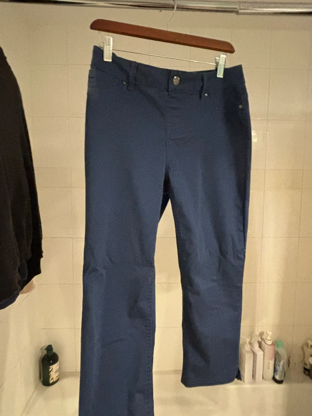 Alfred Dunner Navy Blue Pants image indicator(2)
