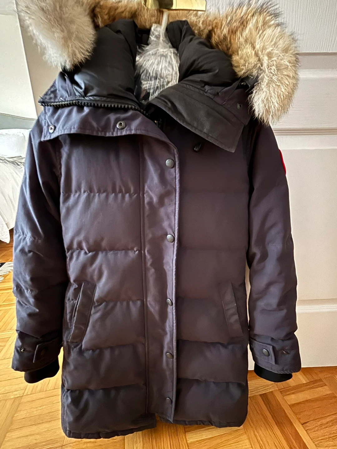 Canada Goose Navy Shelburne Parka - XS