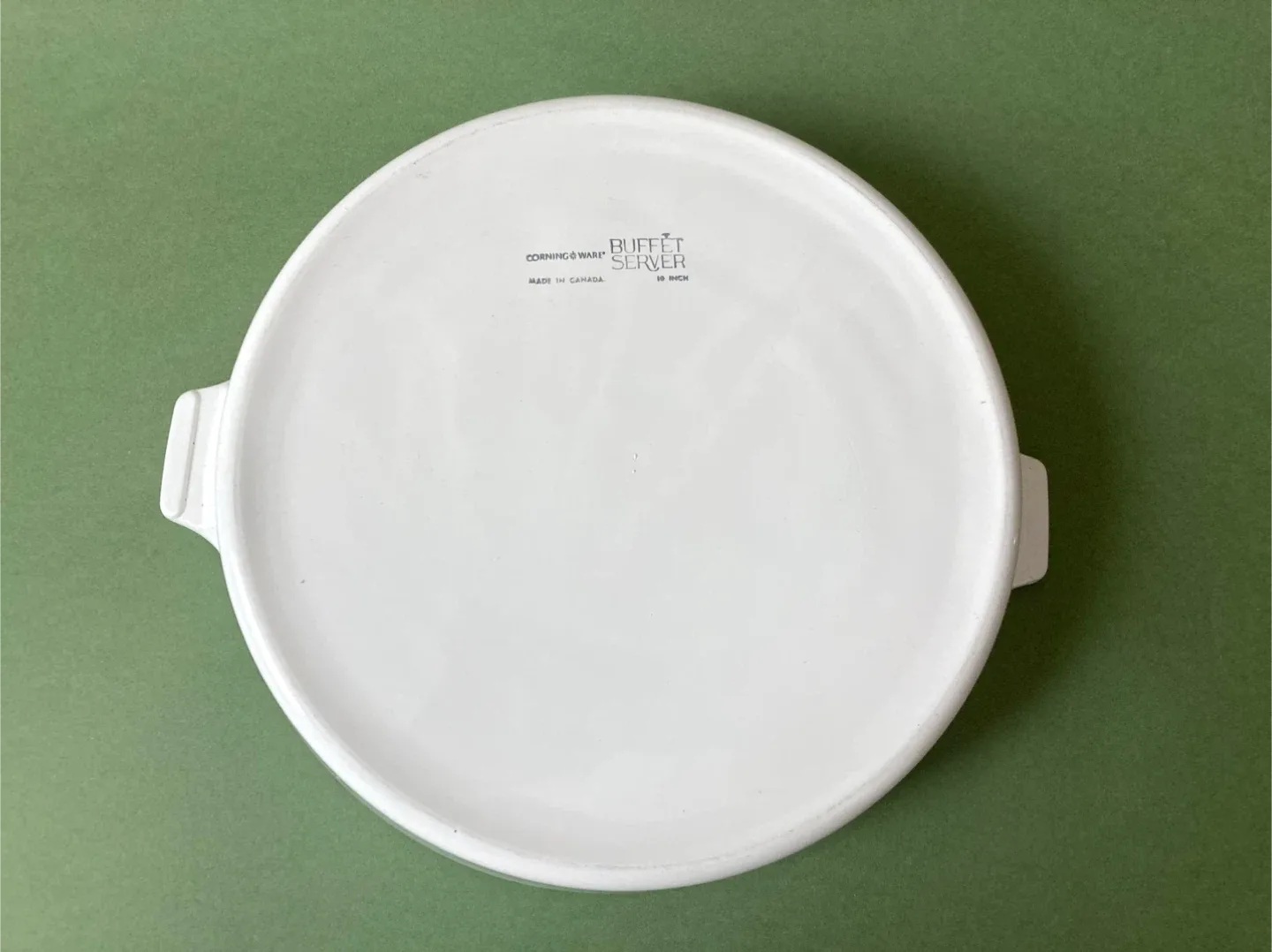 Vintage MCM Corningware 10” Buffet Server image indicator(5)