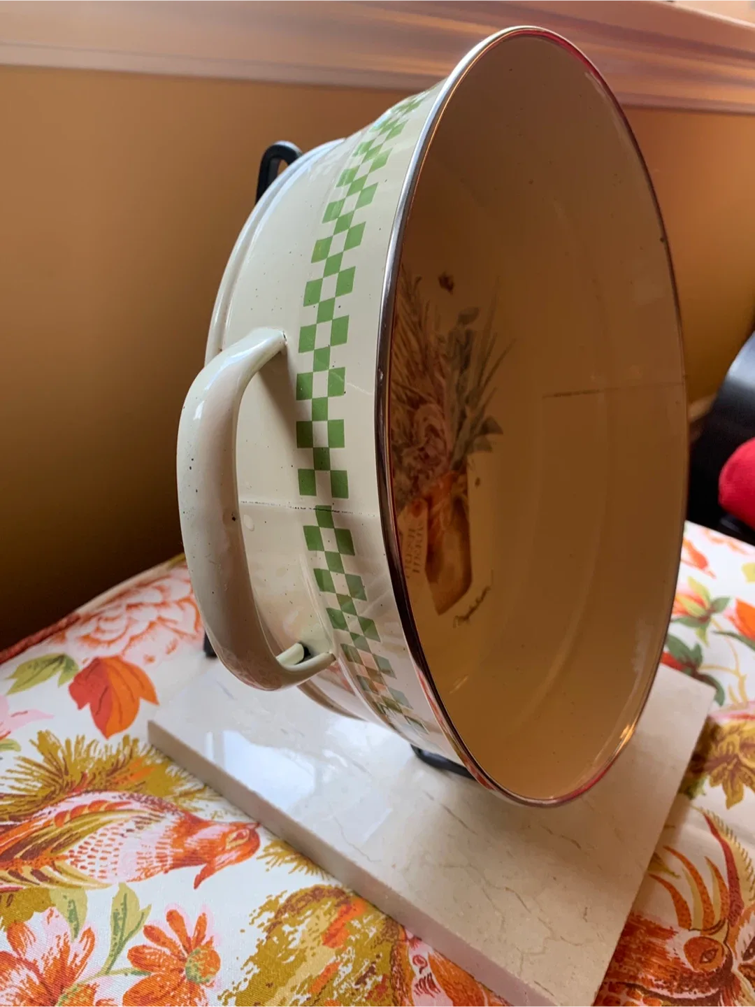 Marjolein Bastin Round Enamel Tray🥕 image indicator(4)