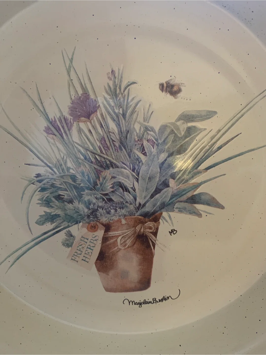 Marjolein Bastin Round Enamel Tray🥕 image indicator(2)