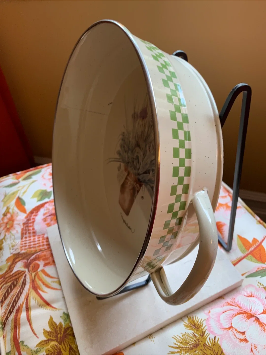 Marjolein Bastin Round Enamel Tray🥕 image indicator(5)