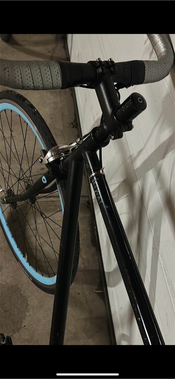 Fixed Gear Bike - Black & Blue - photo 4