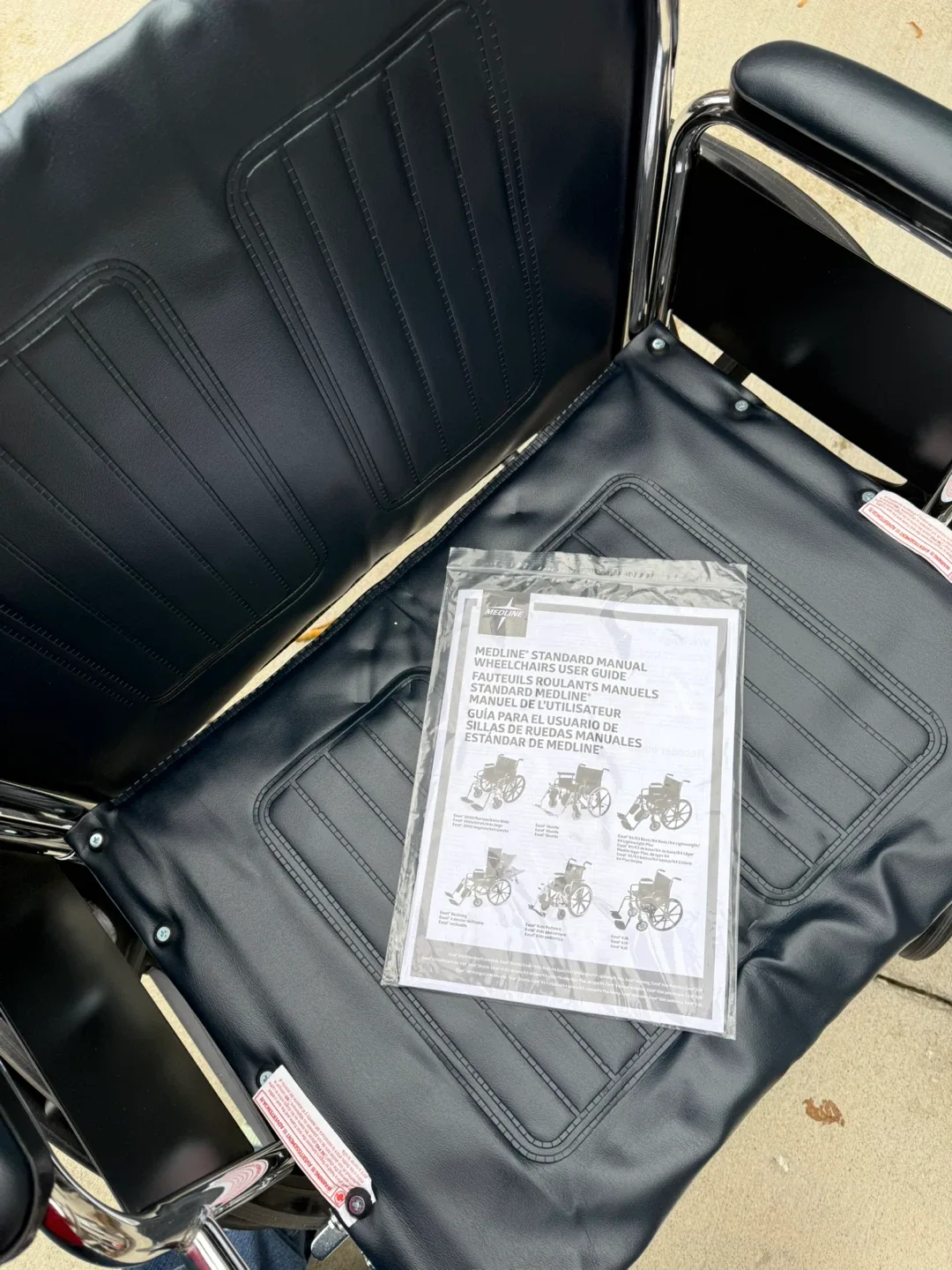 Medline Excel Wheelchair - Black image indicator(4)