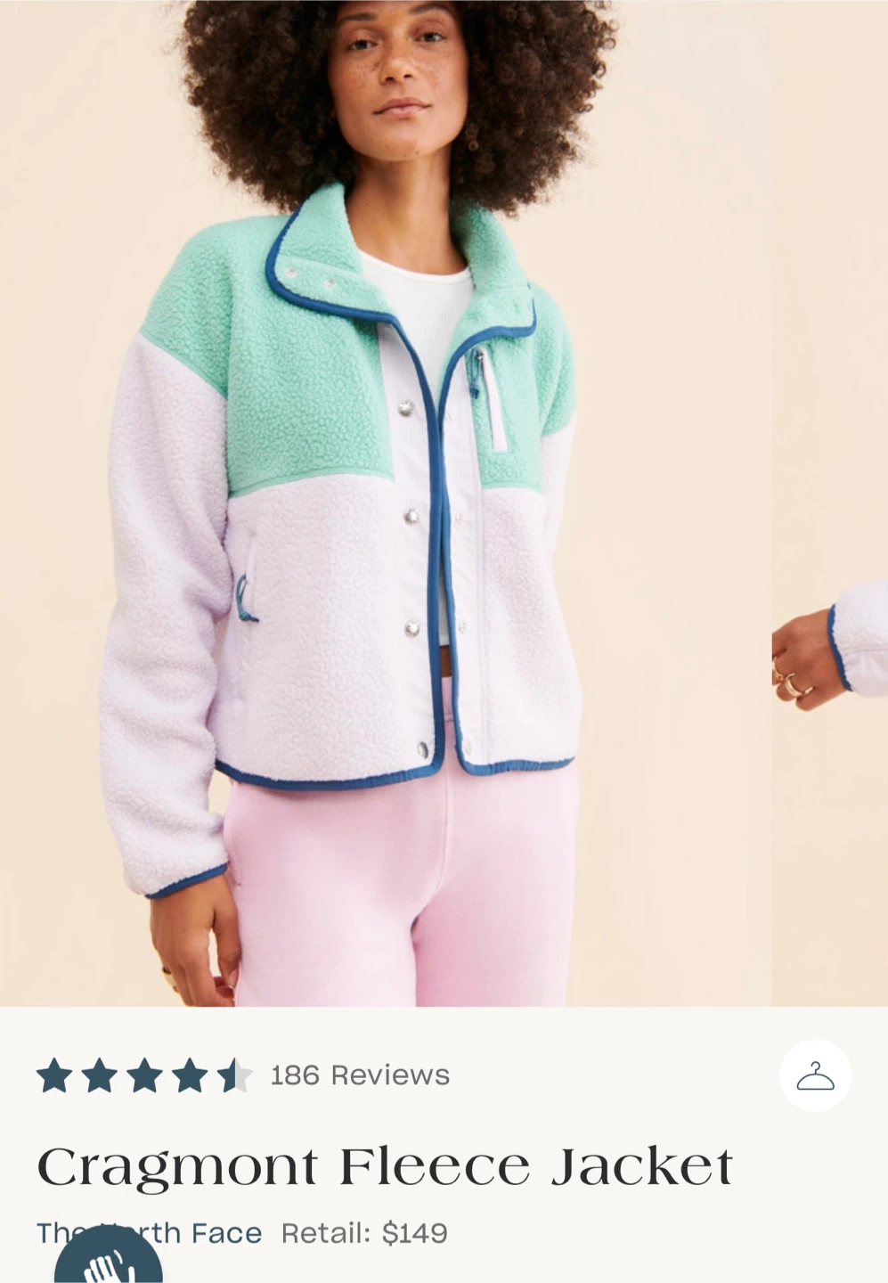 The North Face Cragmont Fleece Jacket - Small - photo 2