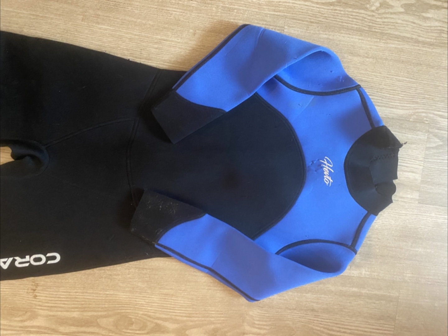 Horta Coral-I Wetsuit - Blue & Black