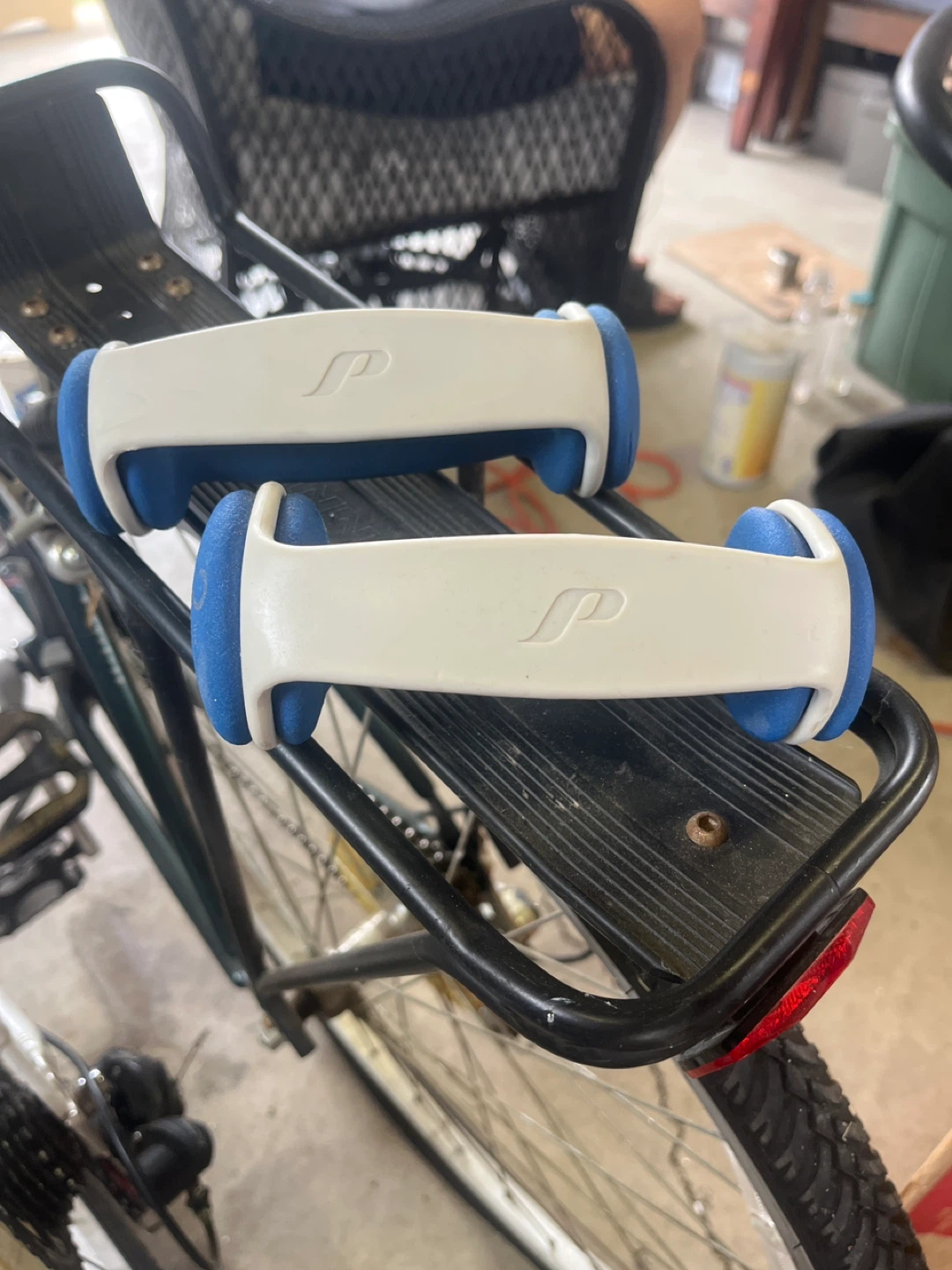 Pair of 2 lbs Dumbbells with Handles - photo 2