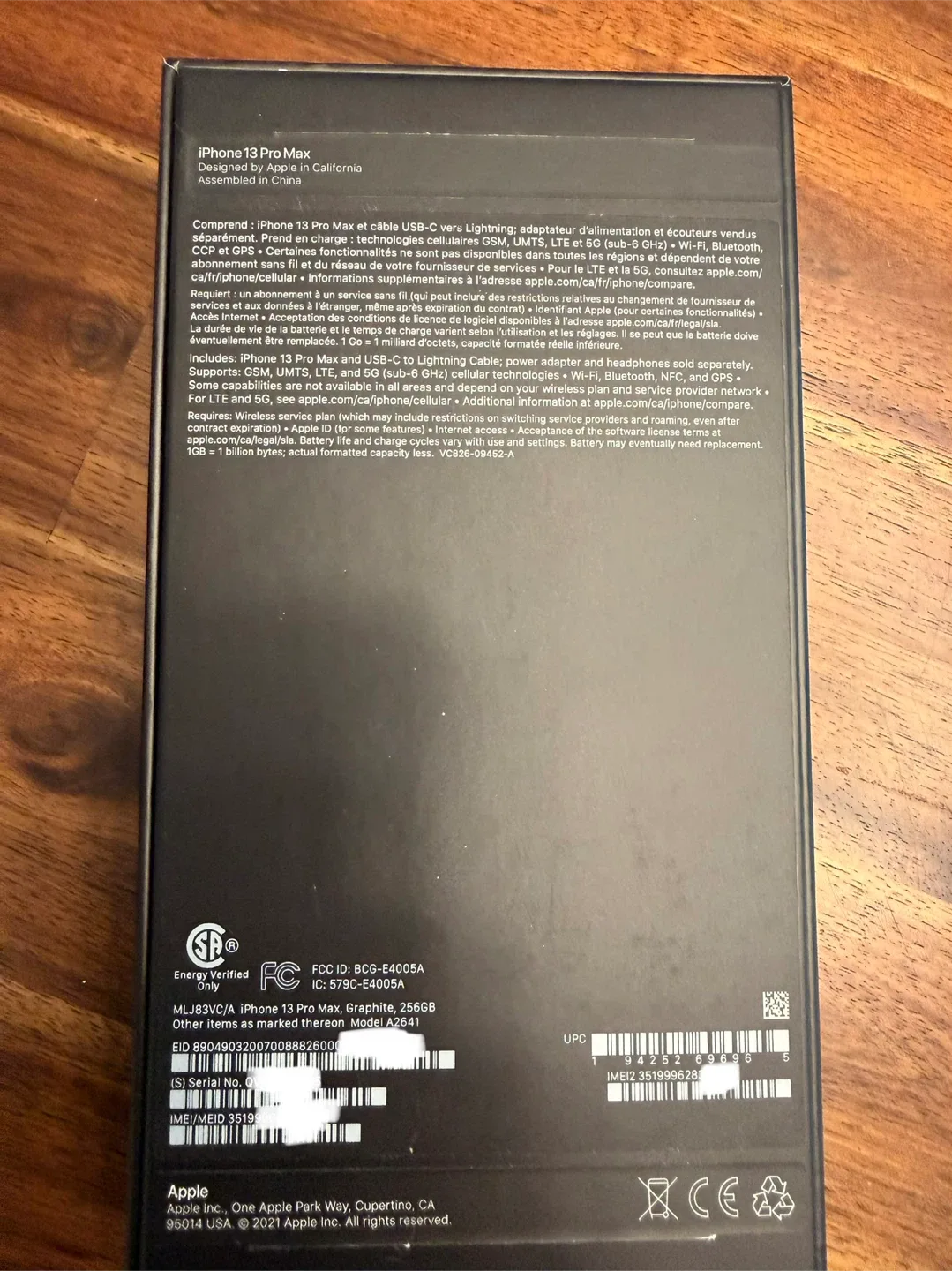 iPhone 13 Pro Max -256 Excellent Condition image indicator(8)