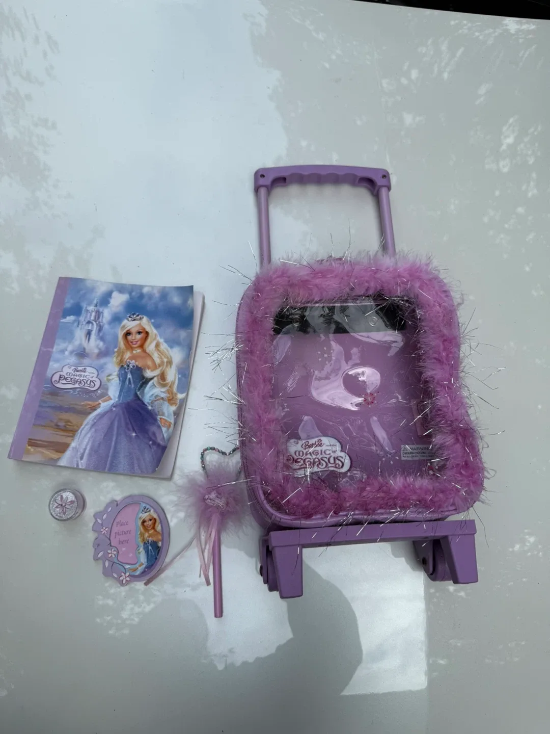 Barbie Magic of Pegasus Rolling Suitcase, Journal & Accessories thumbnail