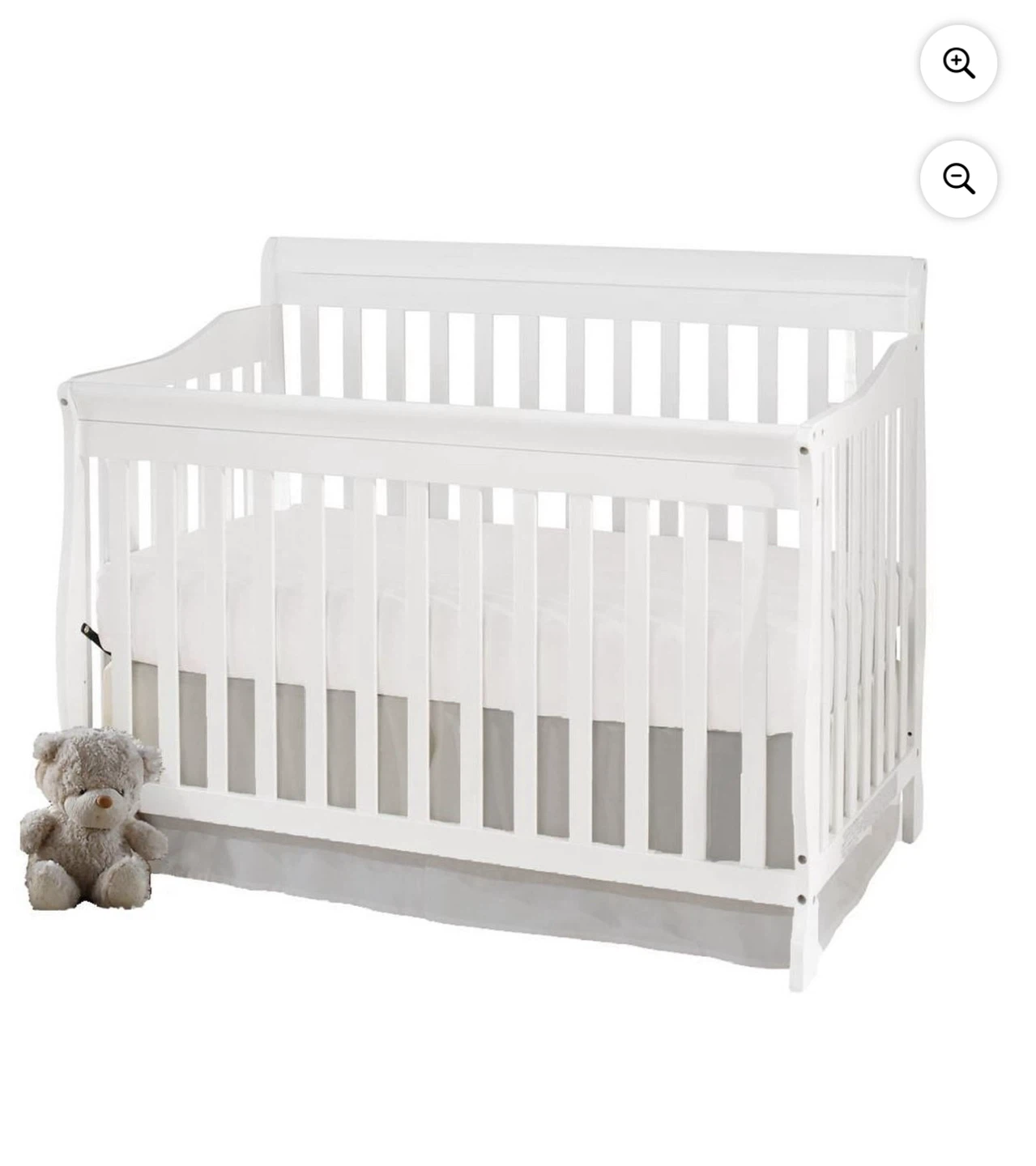 Baby Crib - White