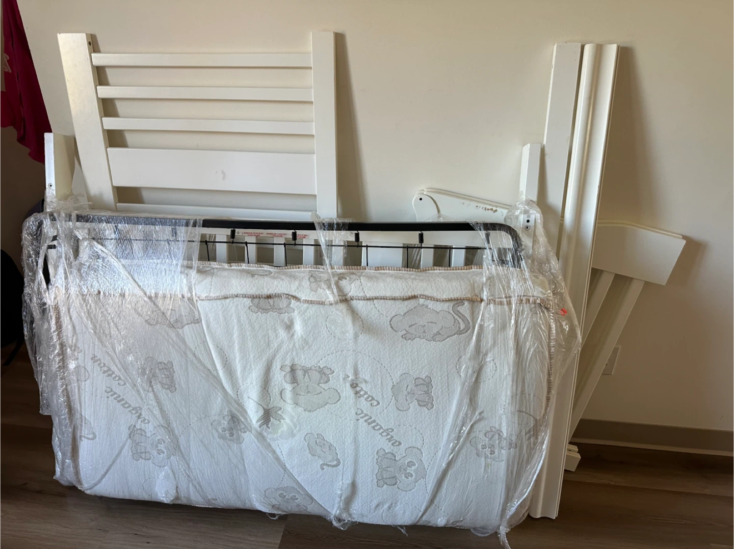 Baby Crib - White - photo 2