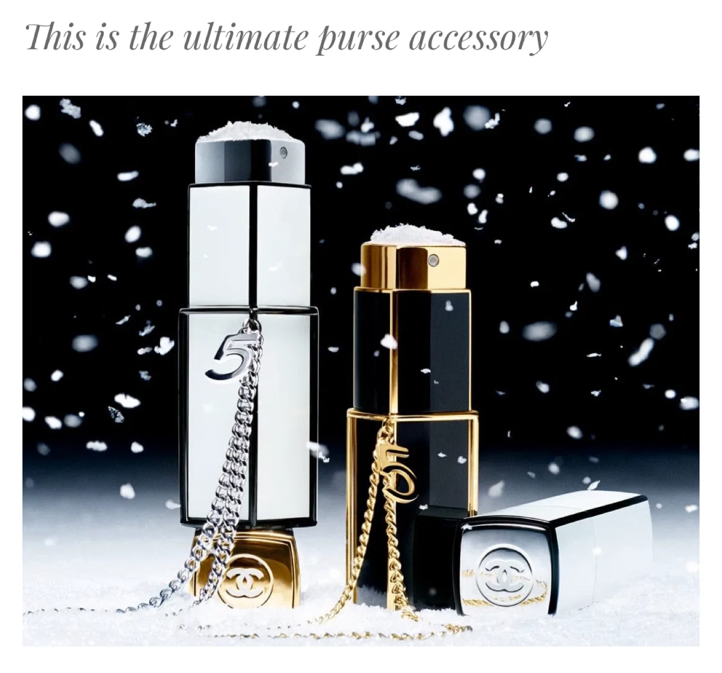 🥕Chanel N°5 Purse Spray - New in Box thumbnail