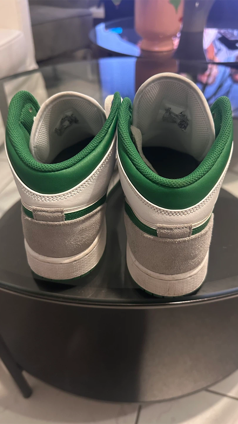 Nike Air Jordan 1 Mid SE "Lucky Green" Men's Shoes - photo 5