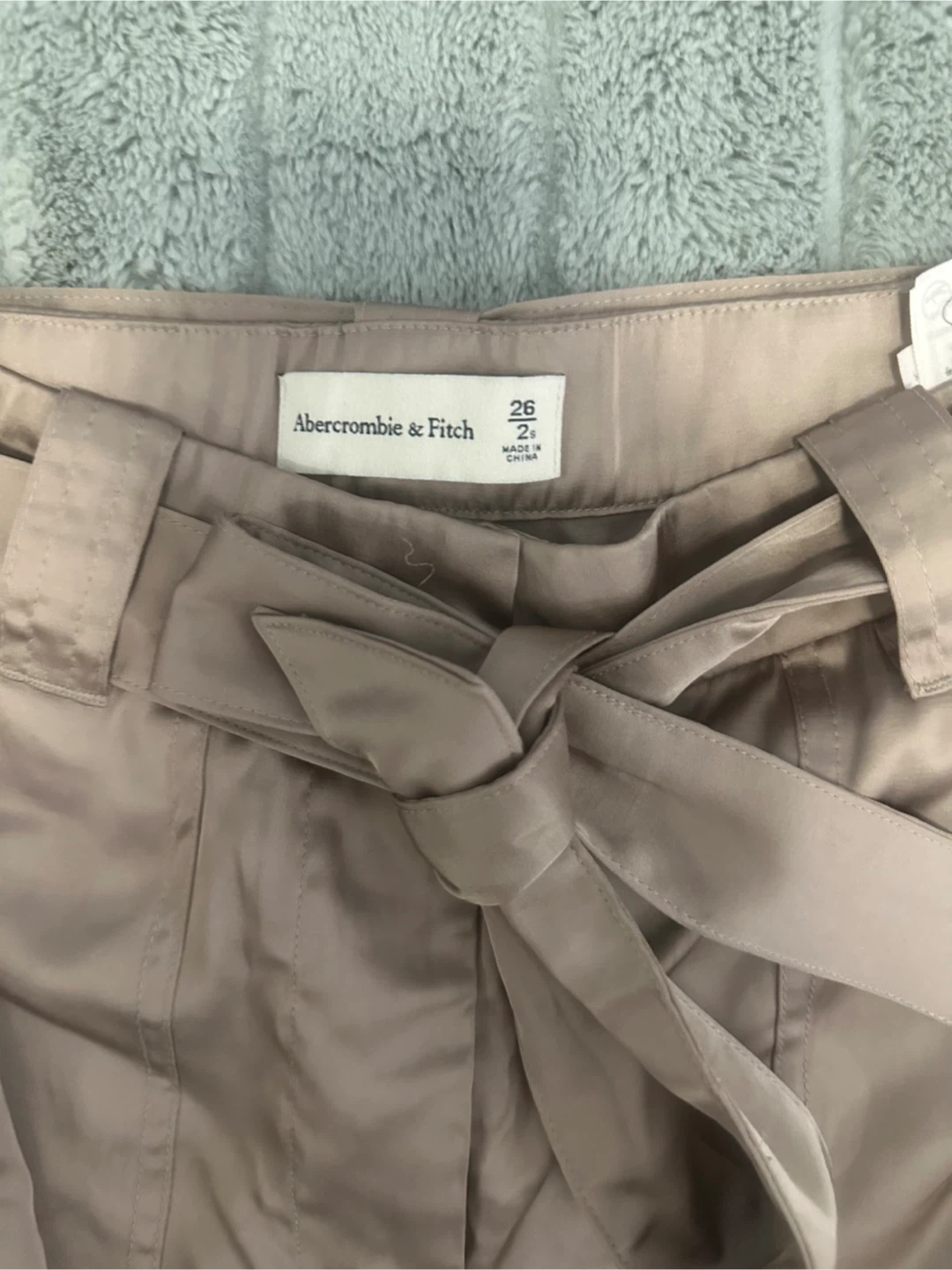 Abercrombie & Fitch Satin Cargo Pants - photo 3