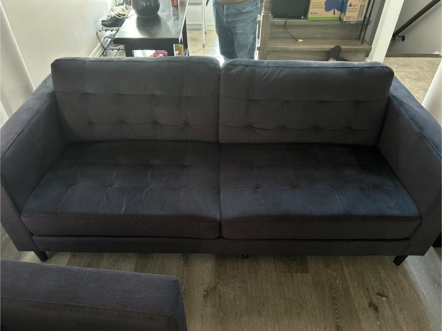 🥕Loveseat  &  Sofa - Dark Grey/Black🥕 image indicator(2)