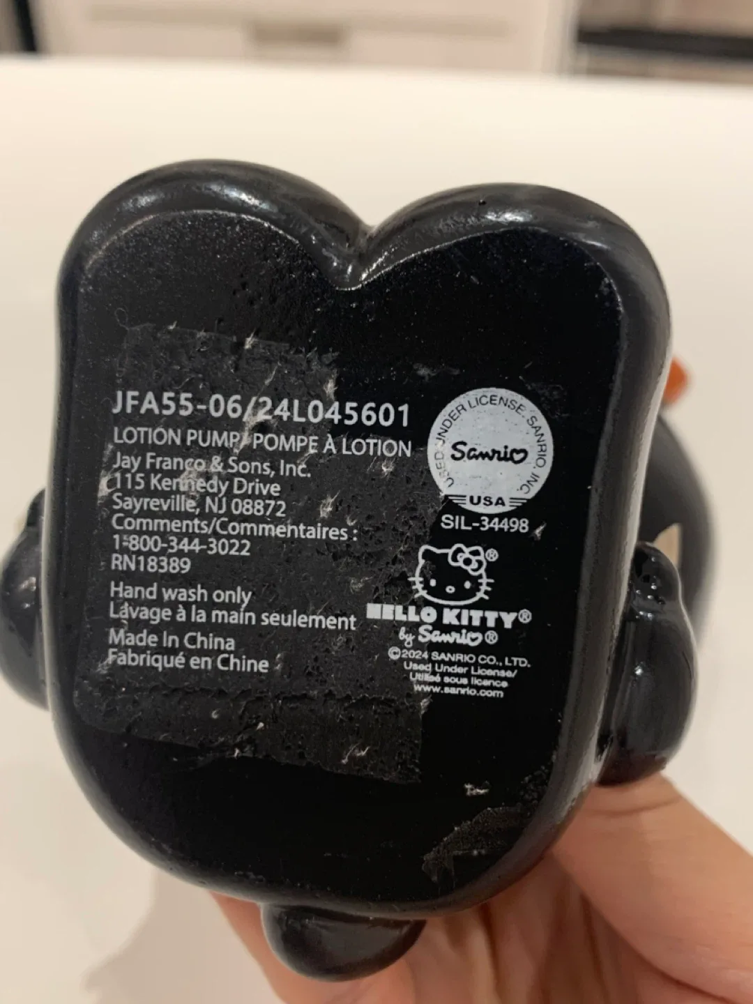 🩷 Hello Kitty Lotion Soap Pump Dispenser 🩷 image indicator(3)