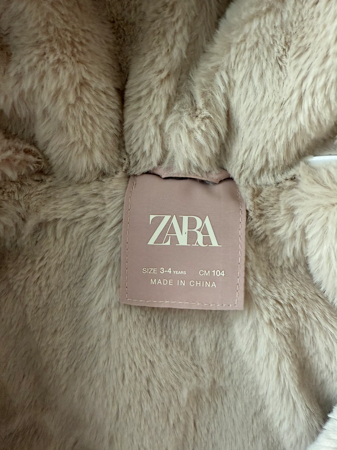 Zara Padded Jacket with Hood, Size 3-4 Years - photo 4
