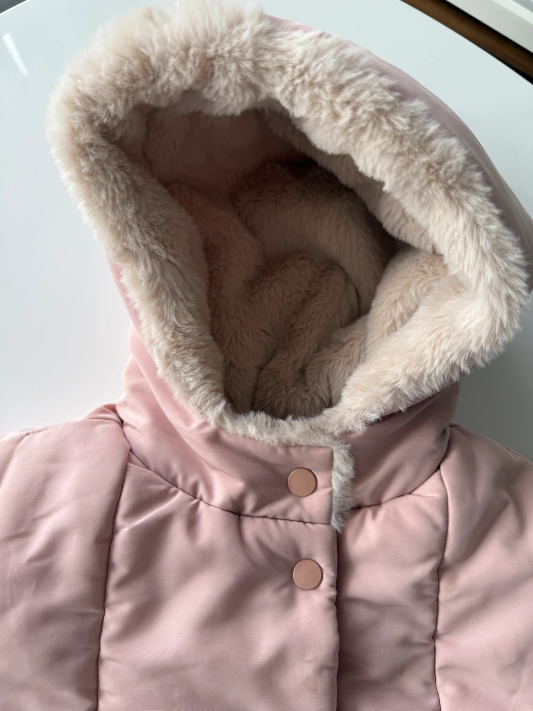 Zara Padded Jacket with Hood, Size 3-4 Years - photo 2