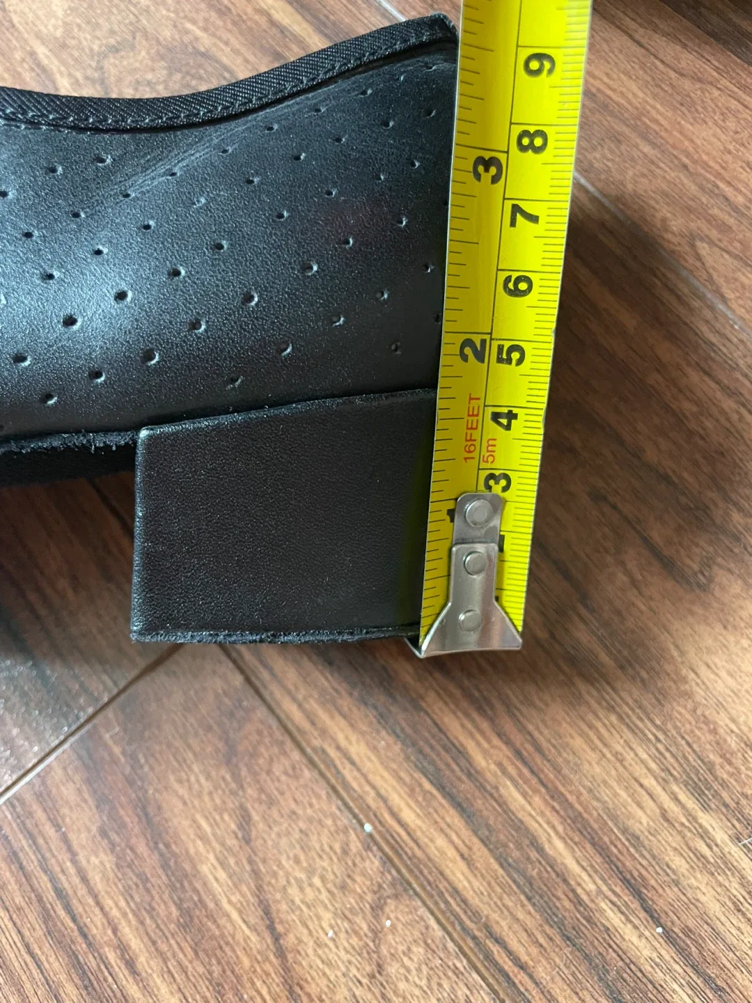 Black Leather Ballroom Dance Shoes image indicator(8)