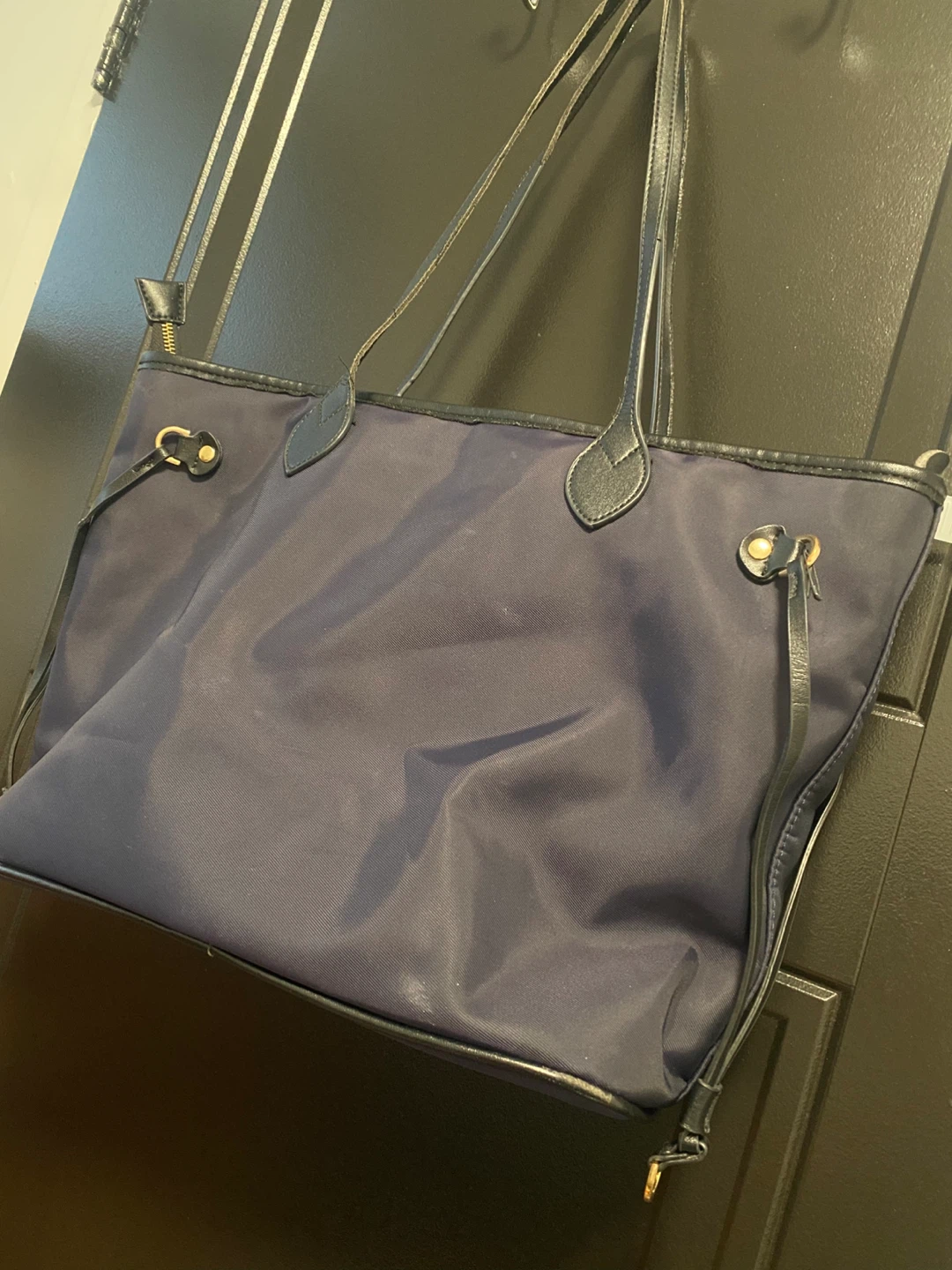 Navy Blue Tote Bag - photo 2