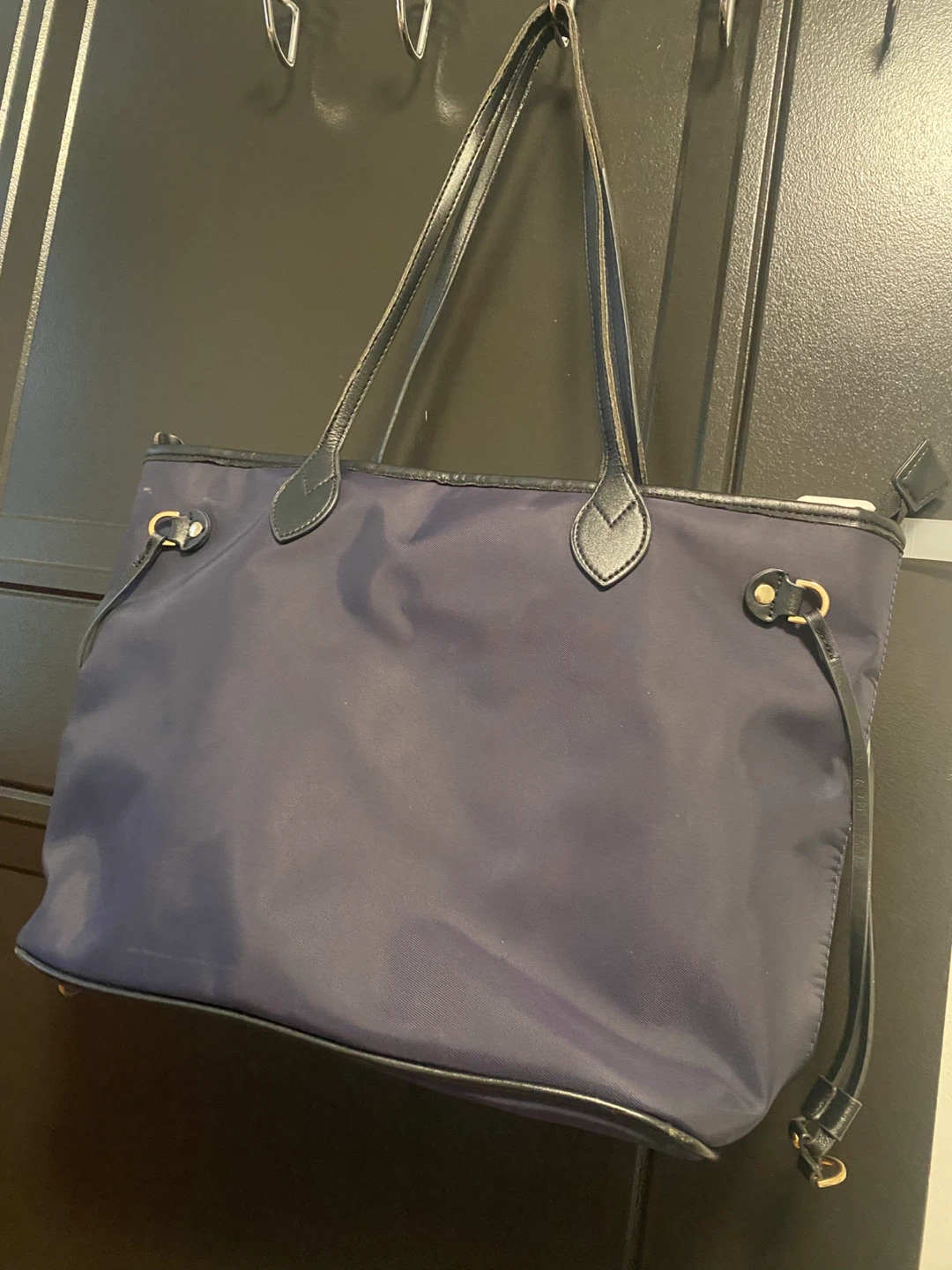 Navy Blue Tote Bag