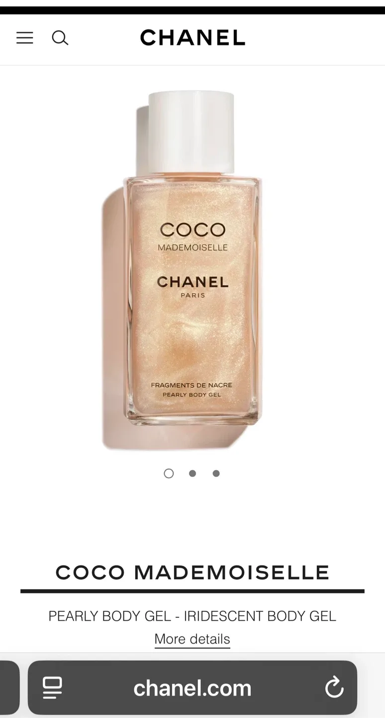 New Chanel Coco Mademoiselle Pearly Body Gel 250ml image indicator(3)