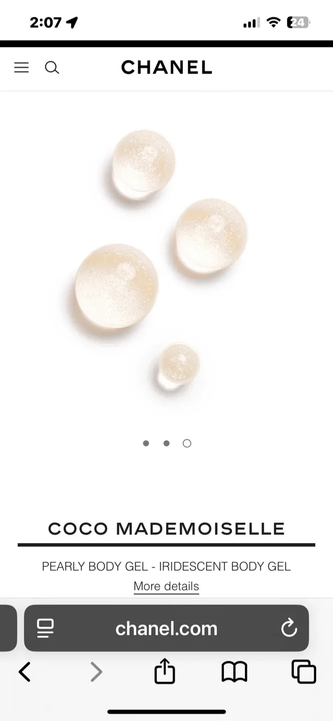 New Chanel Coco Mademoiselle Pearly Body Gel 250ml image indicator(5)