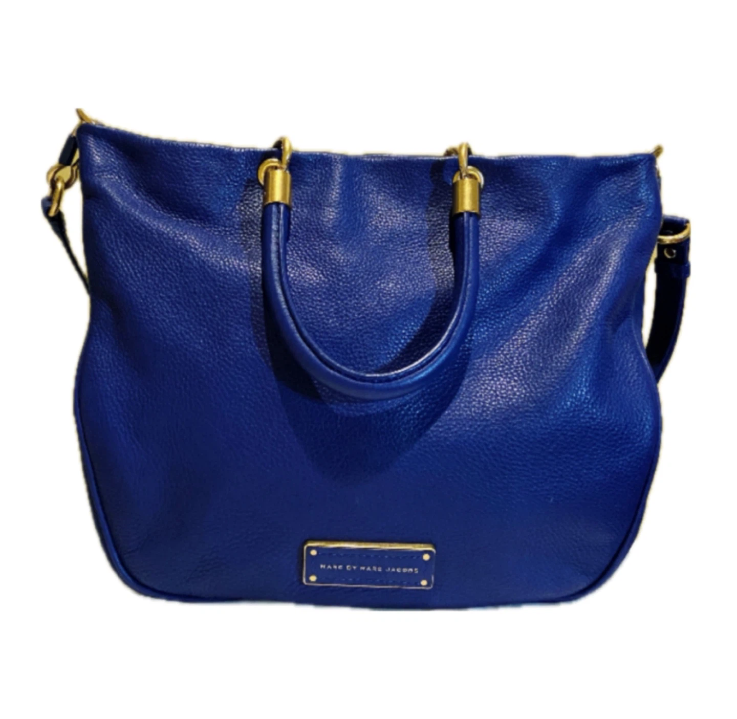 Marc by Marc Jacobs Blue Leather Shoulder Handbag