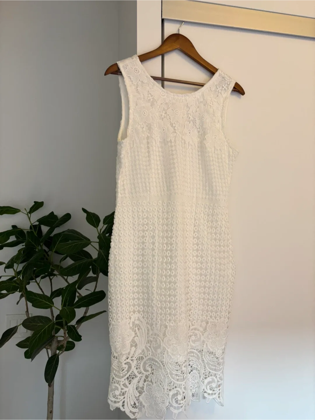 White Lace Dress - Size 12 thumbnail