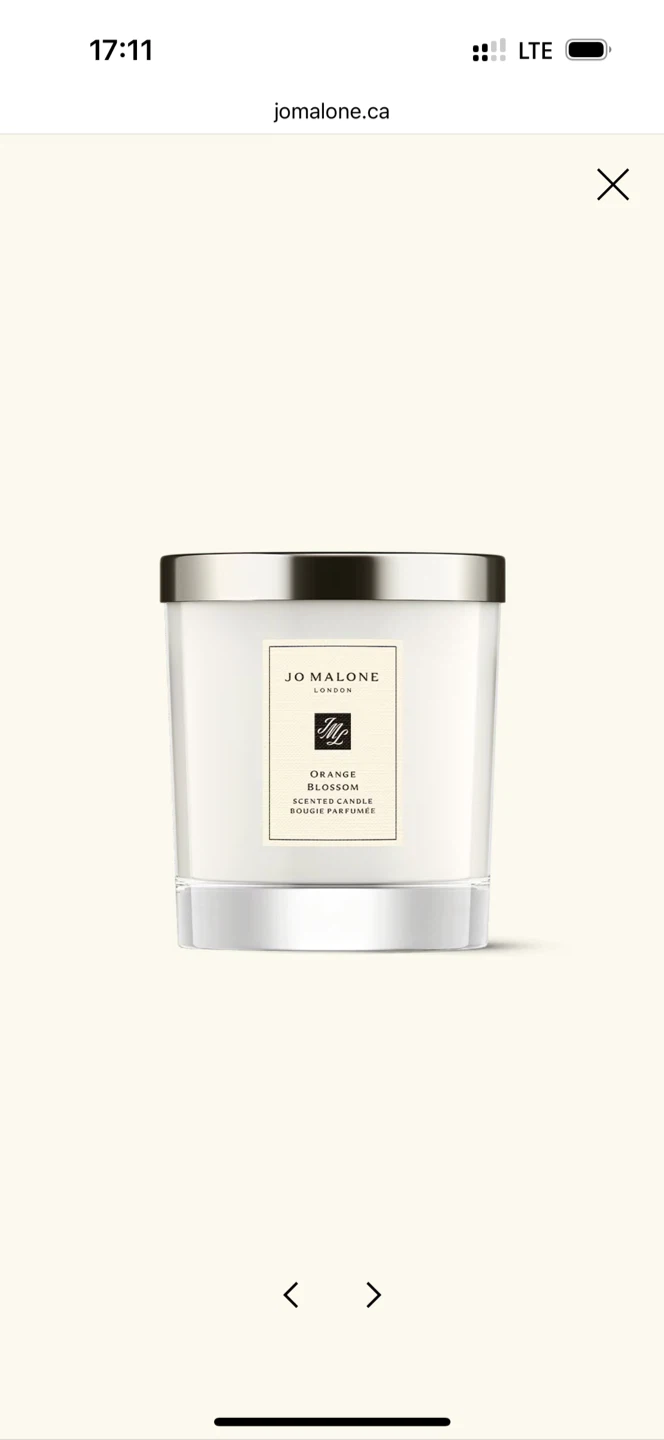 Jo Malone Orange Blossom Scented Candle
