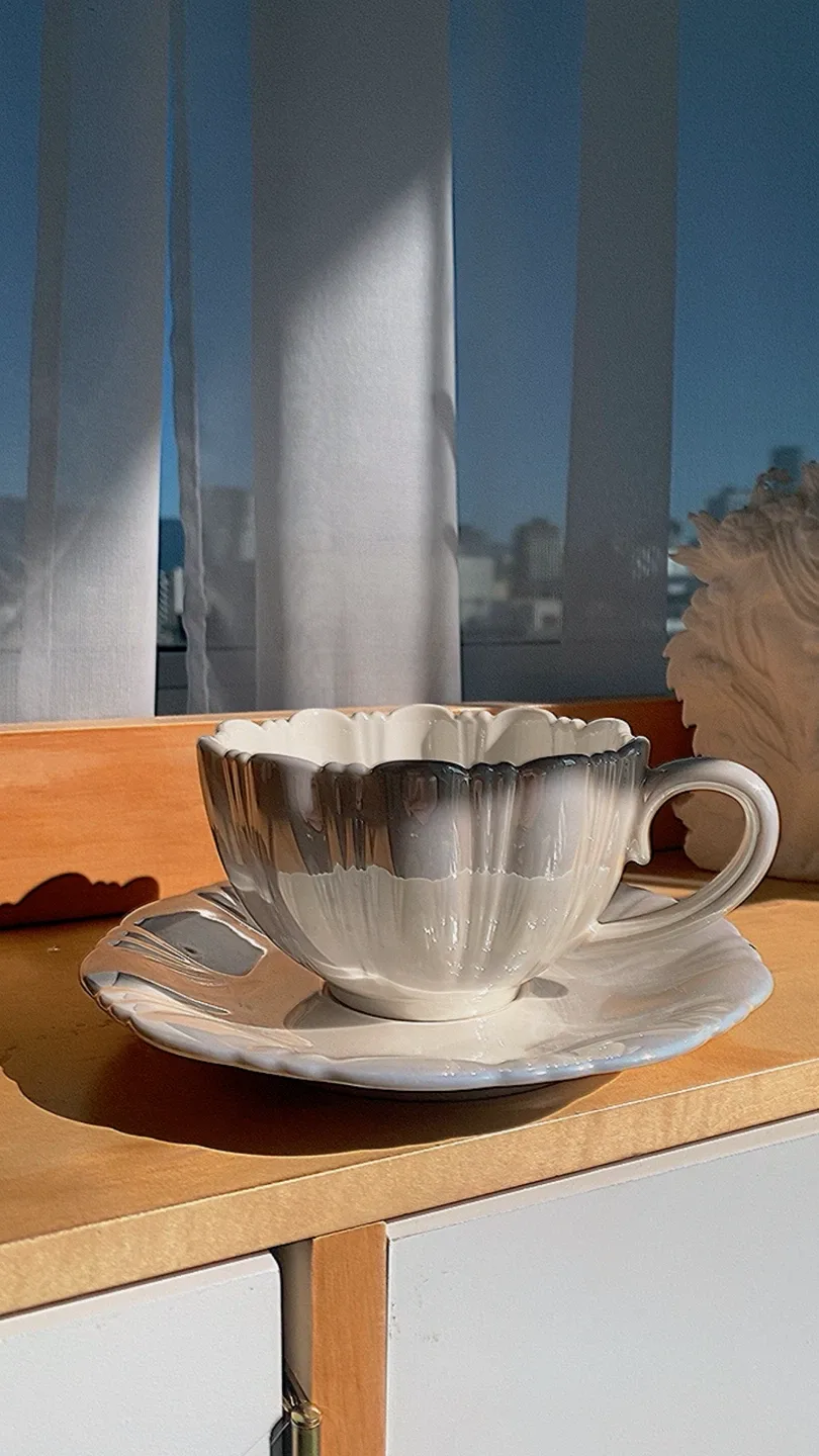 Elegant Cup and Saucer Set thumbnail