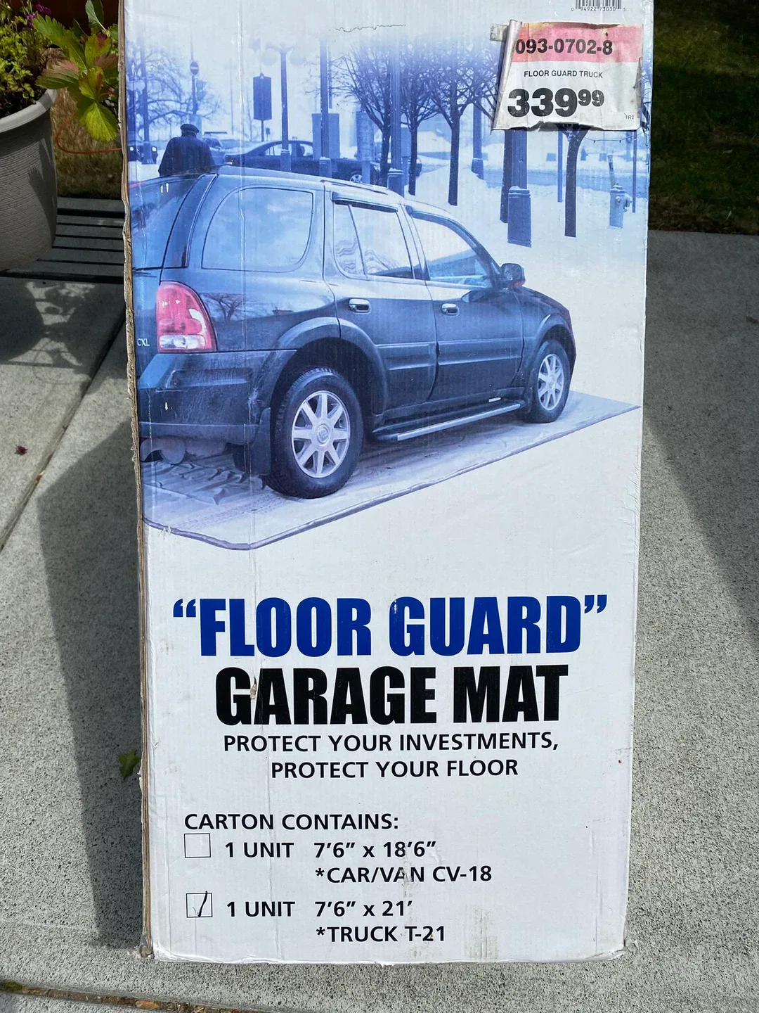 Garage Mat for sale in Sidney - 7'6" x 21'6" image indicator(3)