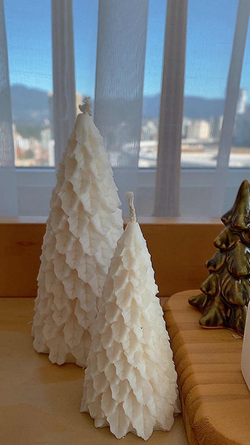 Christmas Tree & House Candles - photo 2