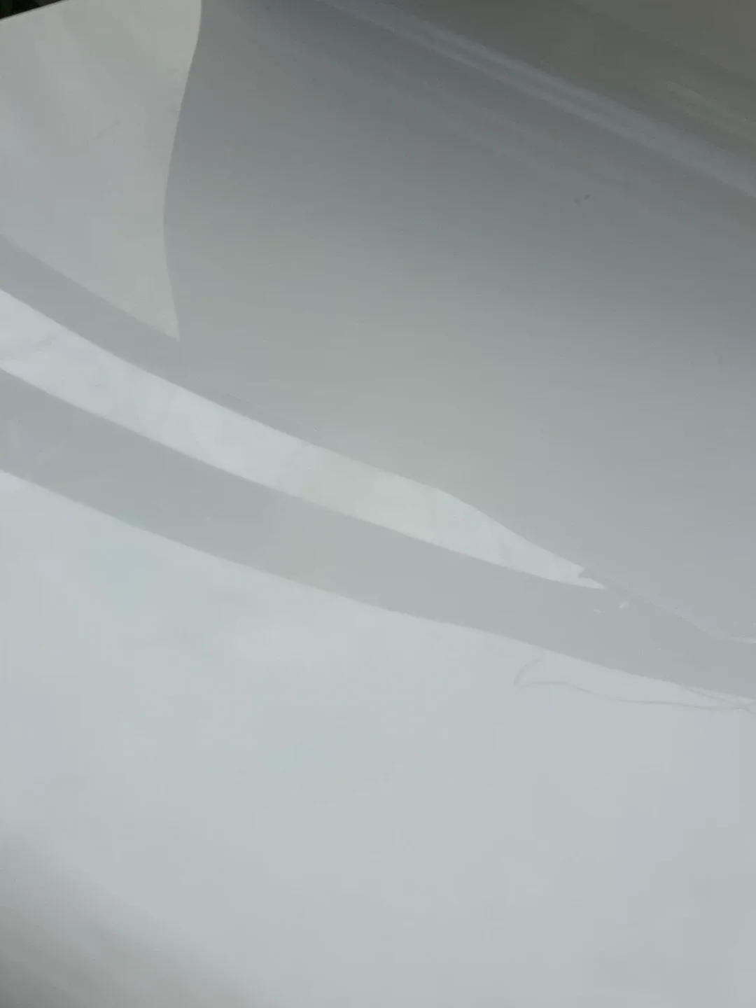 White Bar Stool with Chrome Legs image indicator(4)